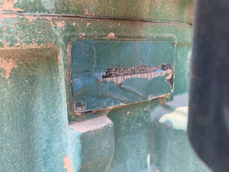 Used John Deere 4045TFM75 Diesel Engine