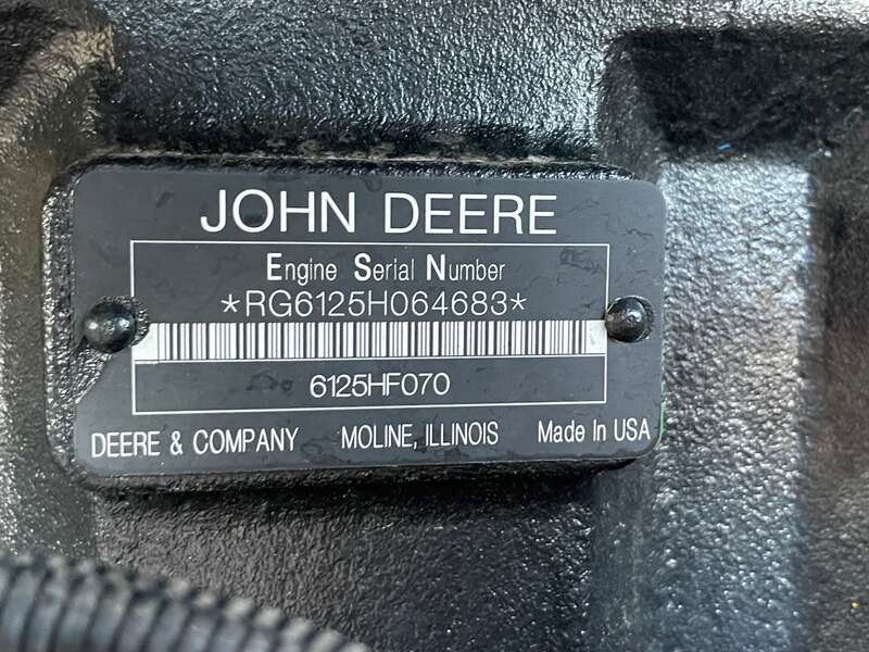 Used John Deere 6125HF070 Diesel Engine