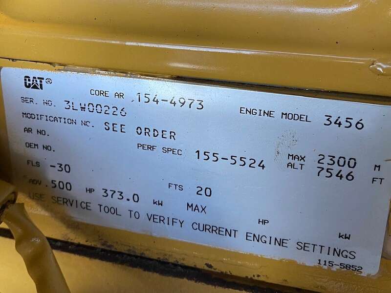 Like New Caterpillar 3456 Diesel Engine