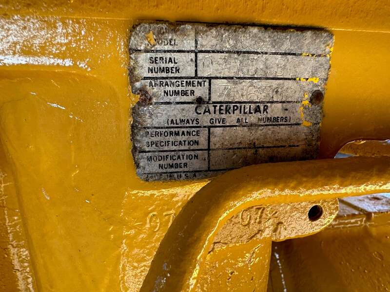 Used Caterpillar G3306TA Gas Engine