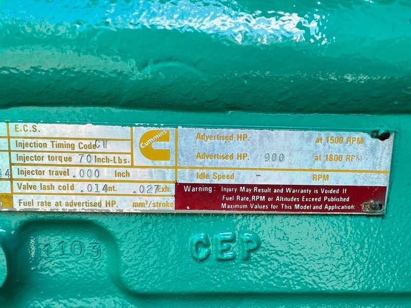 Used Cummins VTA28G2 Diesel Engine