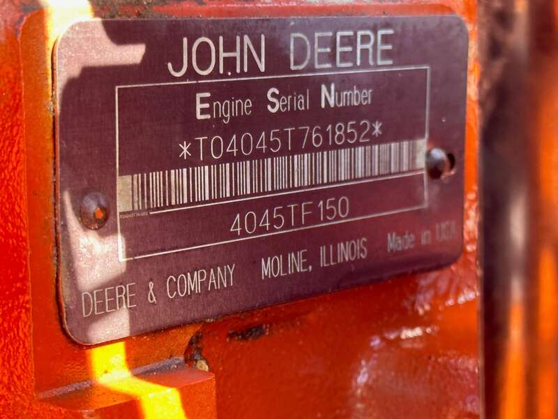 Used John Deere 4045TF150 Diesel Engine