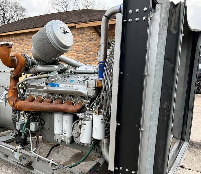 Low Hours Detroit Diesel 12V71TT Diesel Engine