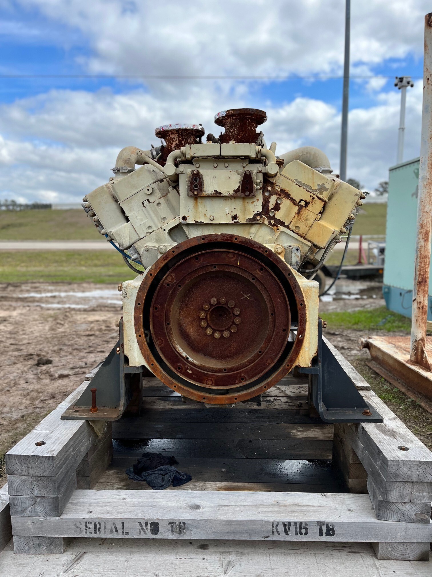 Used Cummins KTA38 Diesel Engine 25312513