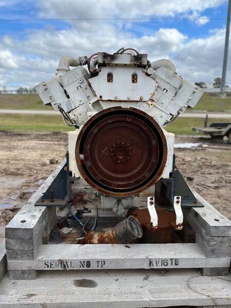 Used Cummins KTA38 T2 Diesel Engine