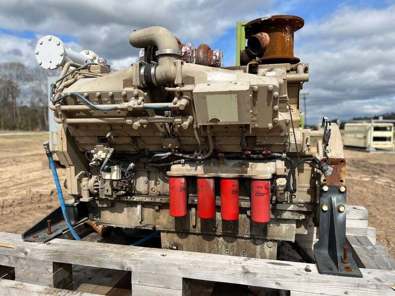 Used Cummins KTA38 T2 Diesel Engine