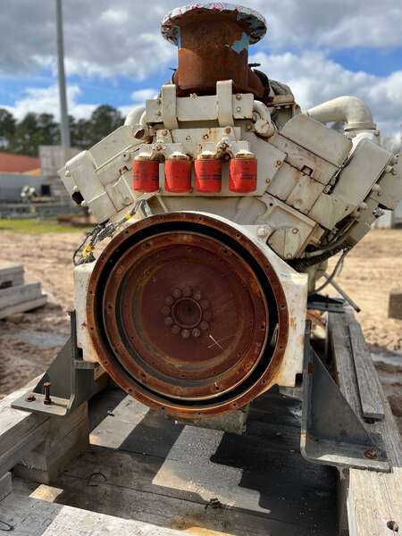 Used Cummins KTA38 T2 Diesel Engine
