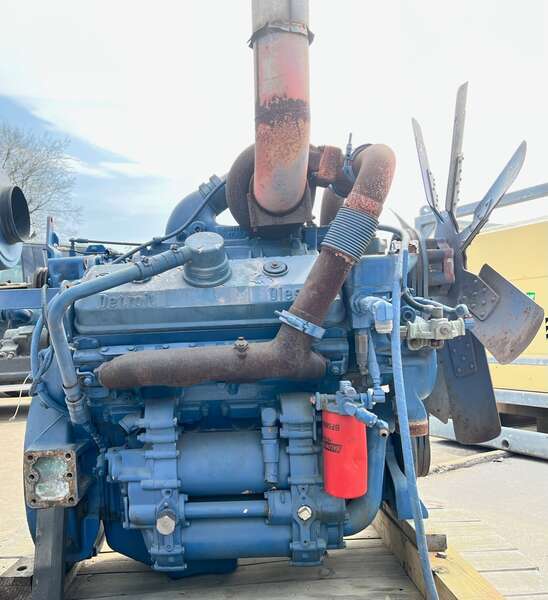 Used Detroit 8V92T Diesel Engine