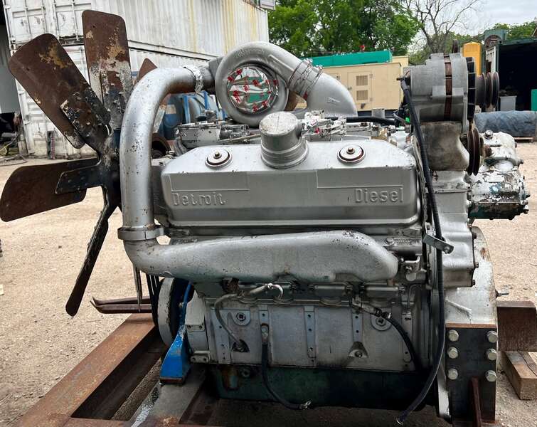Used Detroit 8V92T Diesel Engine