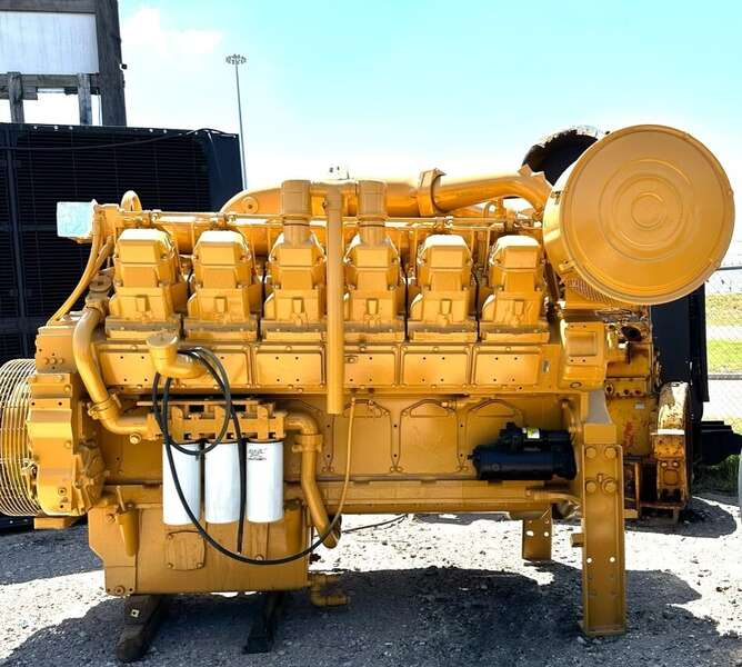 Low Hour Caterpillar 3512 Diesel Engine