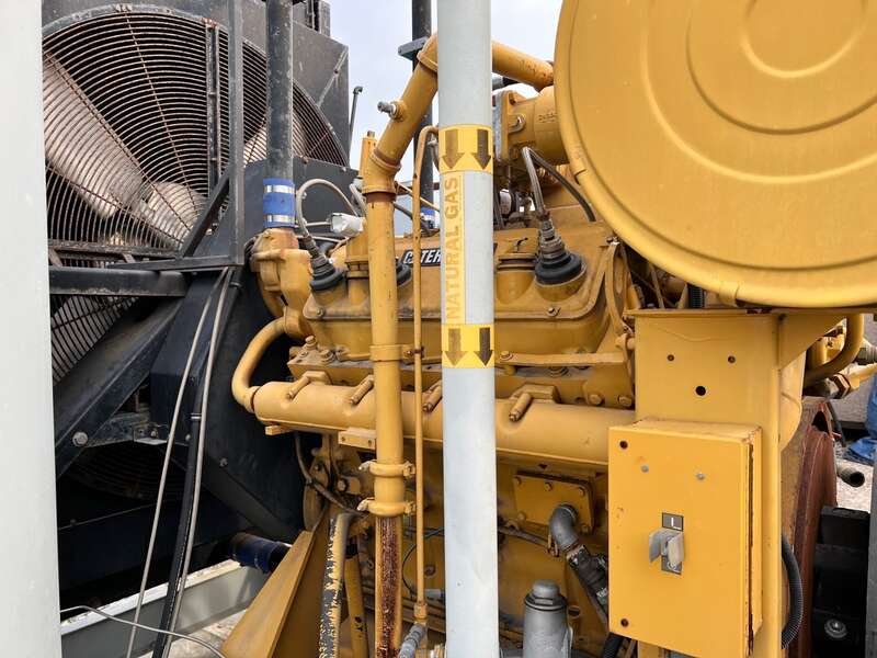 Low Hour Caterpillar G3408TA Gas Engine