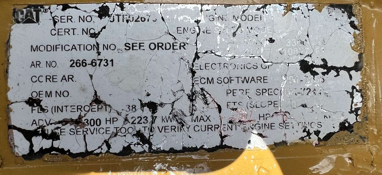 Used Caterpillar C7 Diesel Engine