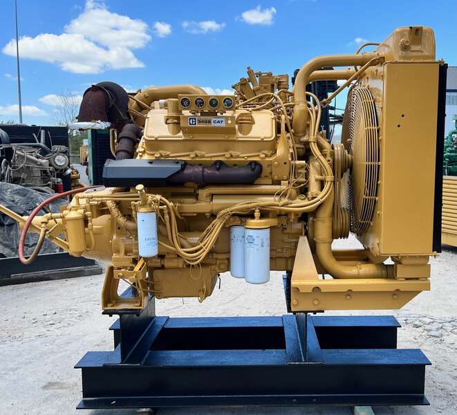 Used Caterpillar 3408 Diesel Engine