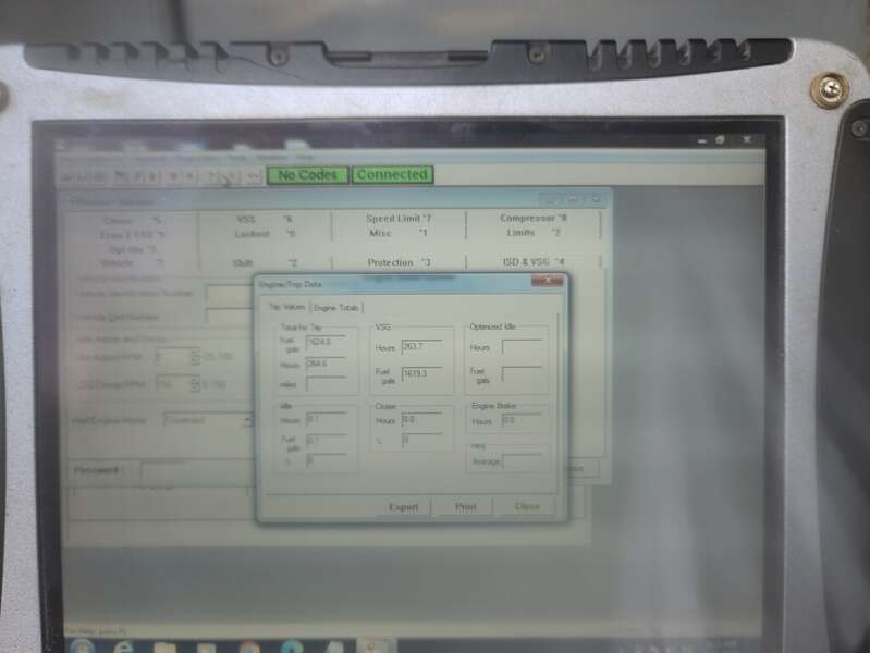 Low Hour Detroit S60 14L Diesel Engine