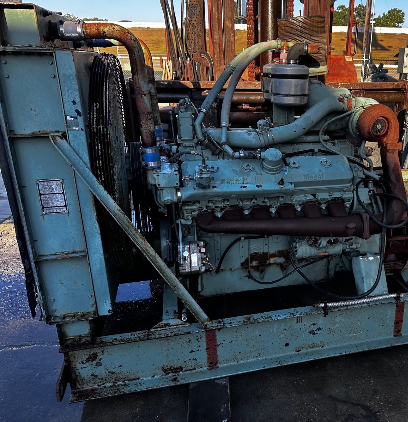 Used Detroit 12V71T Diesel Engine 12VA77829