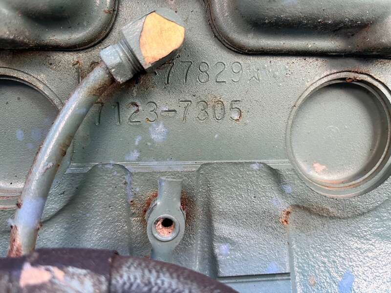 Used Detroit 12V71T Diesel Engine