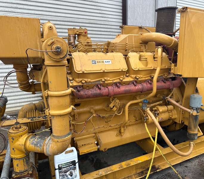 Used Caterpiller 3412 Diesel Engine