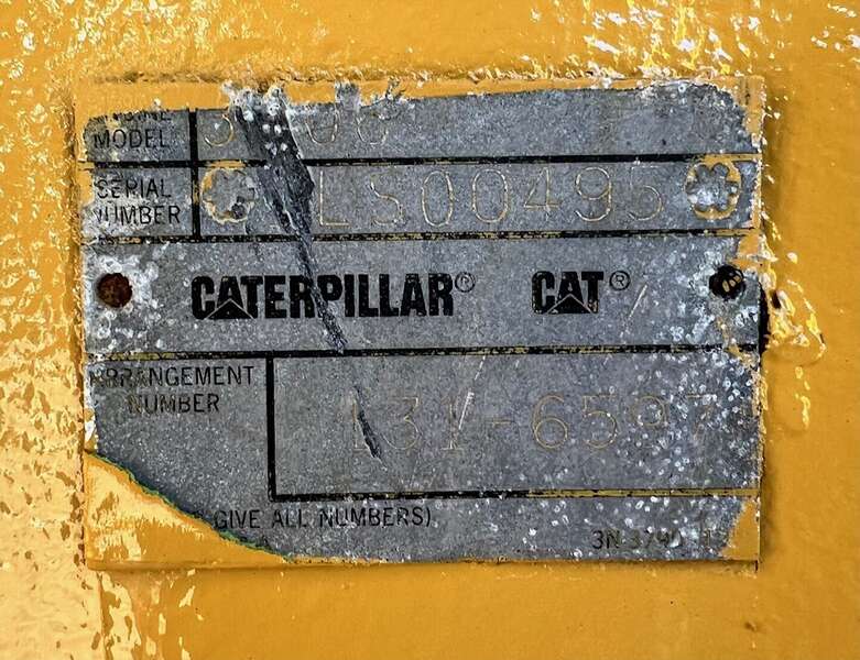 Used Caterpillar 3406C Diesel Engine
