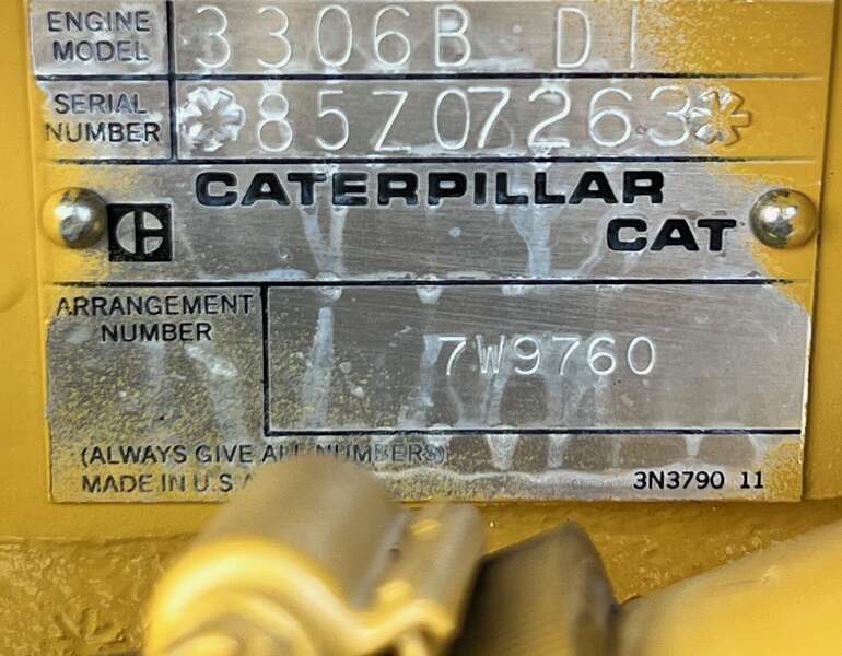 Used Caterpillar 3306B Diesel Engine
