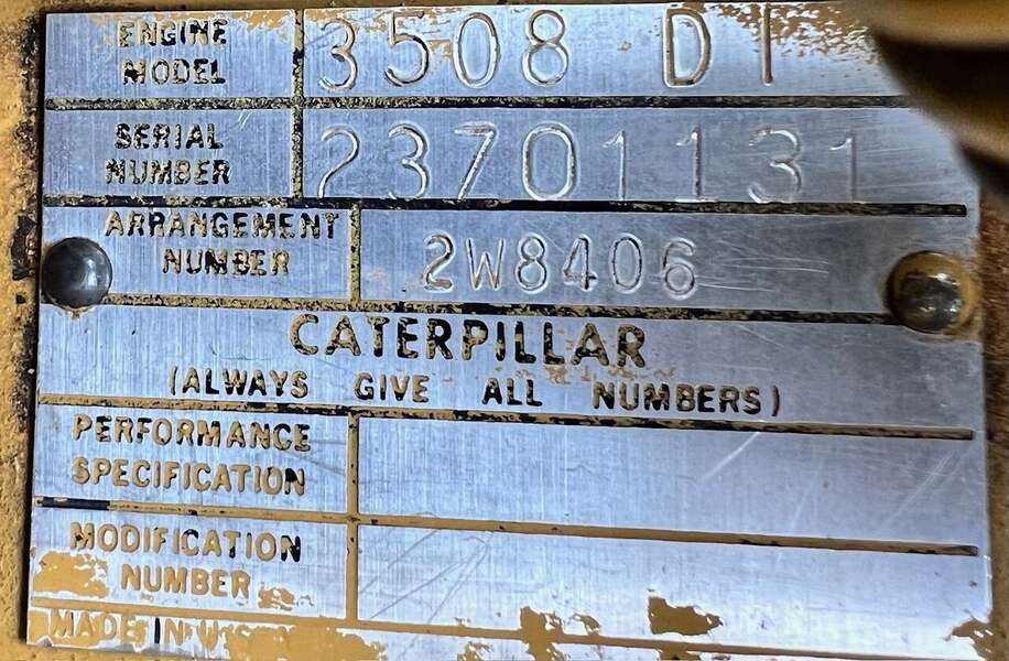 Used Caterpillar 3508 Diesel Engine