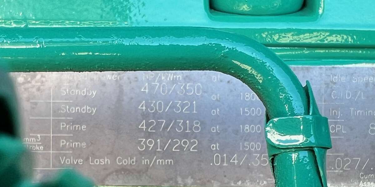 Used Cummins QSM11-G2 Diesel Engine