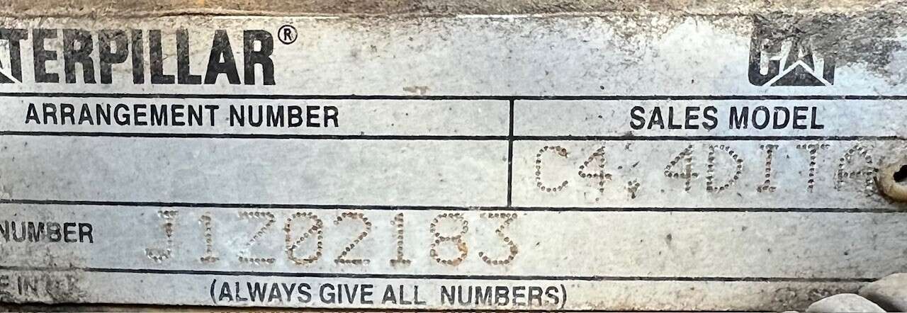 Used Caterpillar C4.4 Diesel Engine