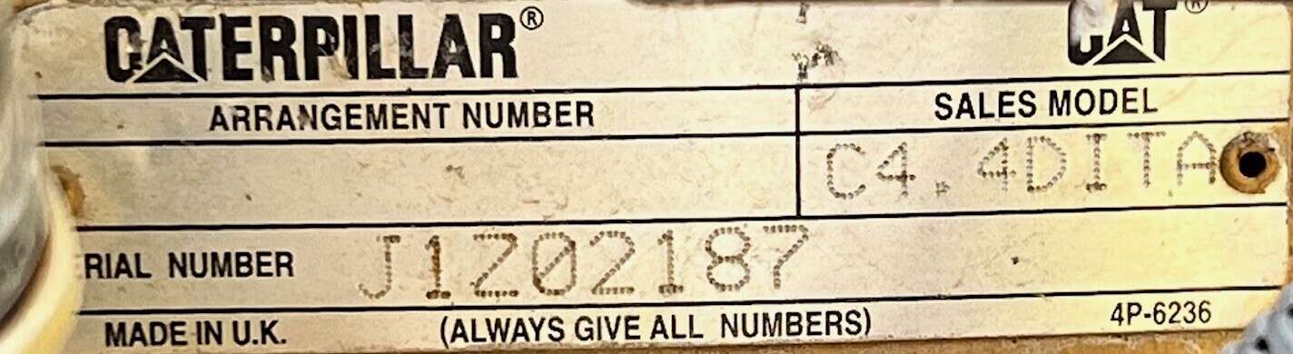 Used Caterpillar C4.4 Diesel Engine