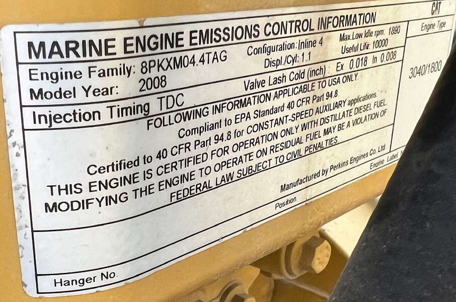 Used Caterpillar C4.4 Diesel Engine