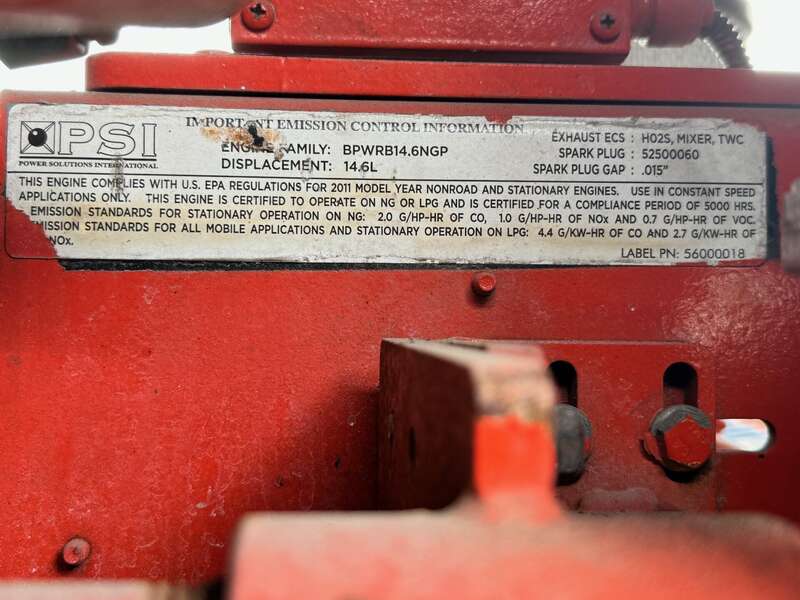 Used PSI D146L Gas Engine