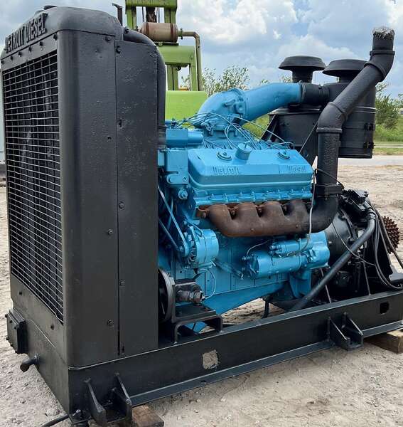 Used Detroit 8V71N Diesel Engine