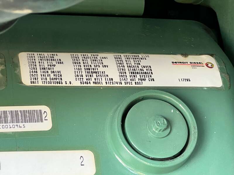 Used Detroit 12V149 Diesel Engine