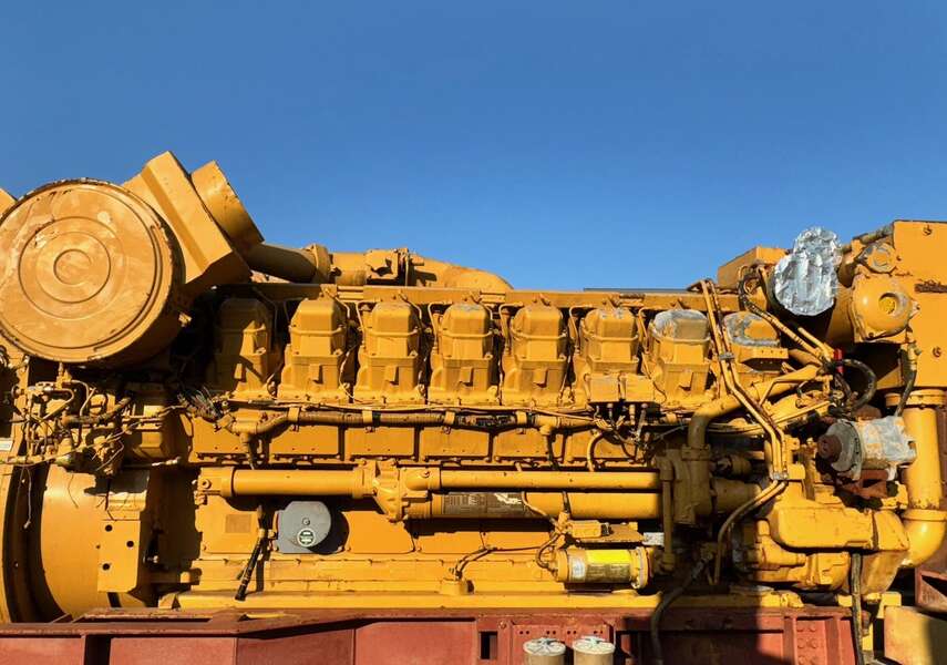 Used Caterpillar 3516TA Diesel Engine