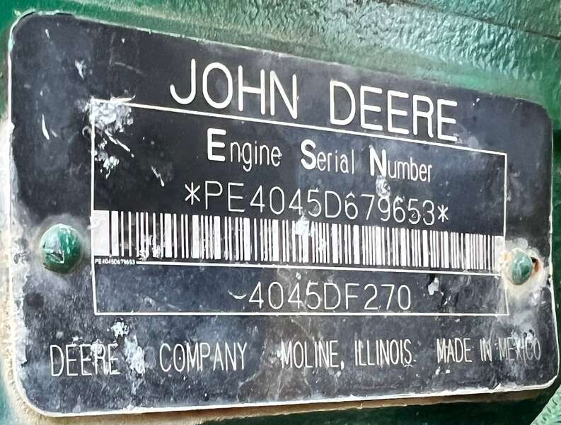 Used John Deere 4045DF270 Diesel Engine