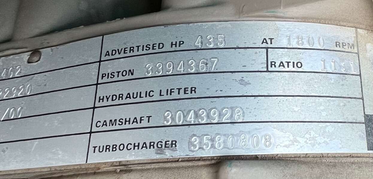 Low Hours Cummins GTA14 Gas Engine