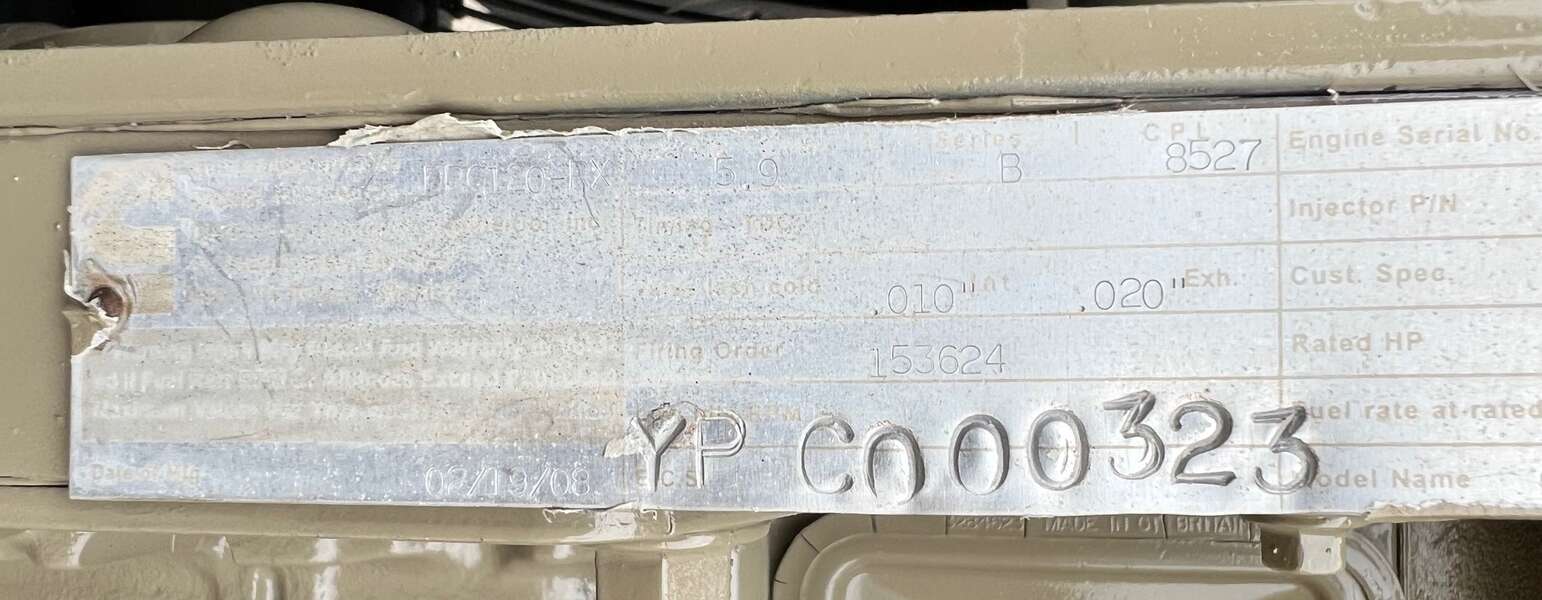 Used Cummins 6B Gas Engine