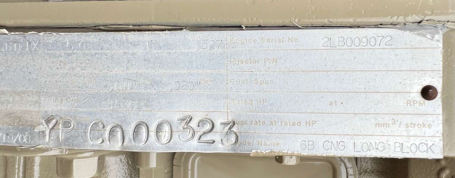 Used Cummins 6B Gas Engine