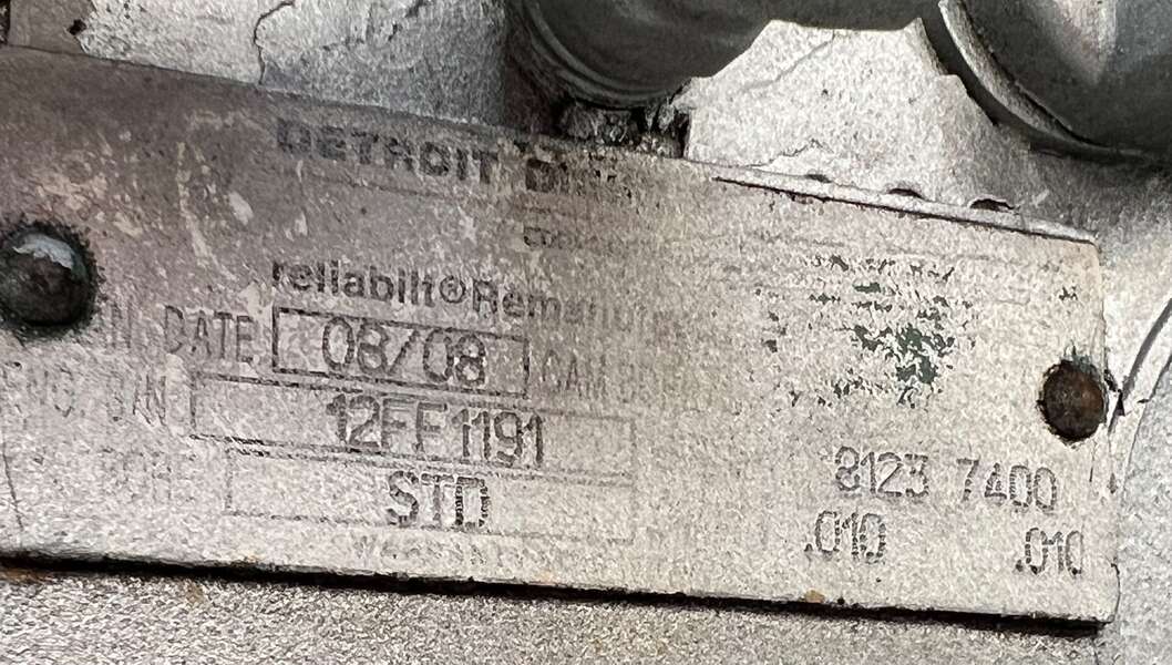 Used Detroit 12V92TT Diesel Engine