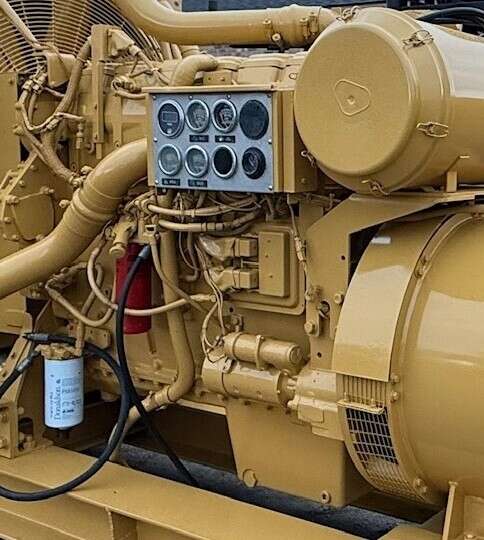 Overhauled Caterpillar 3456 Diesel Engine