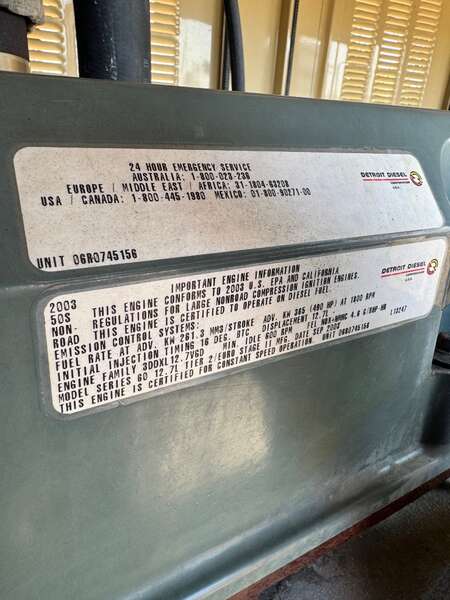 Used Detroit S60 12.7L Diesel Engine