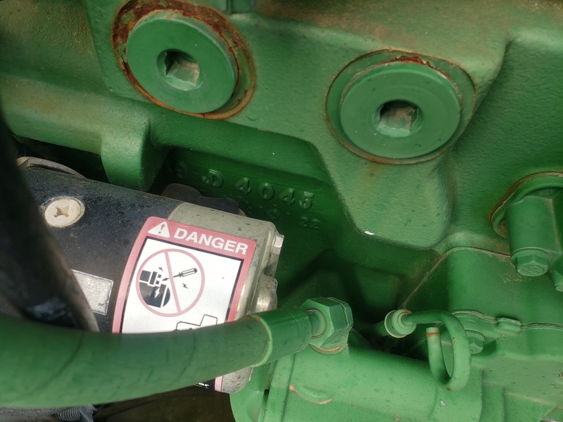 Used John Deere 4045TF Diesel Engine