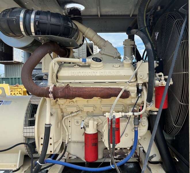 Used Detroit 8V92TT Diesel Engine