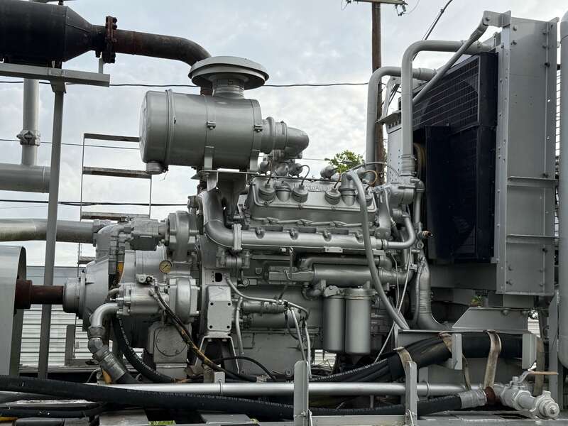 Used Caterpillar G3408NA Gas Engine