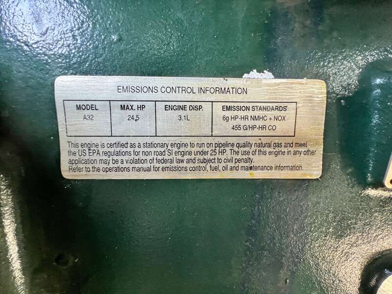 Used Arrow A32 Gas Engine