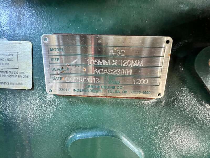 Used Arrow A32 Gas Engine