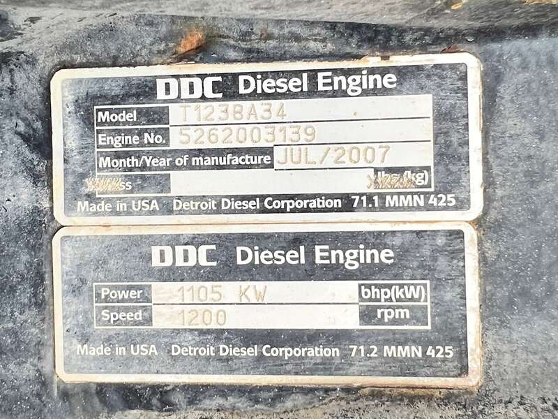 Used MTU 12V4000 Engine Core