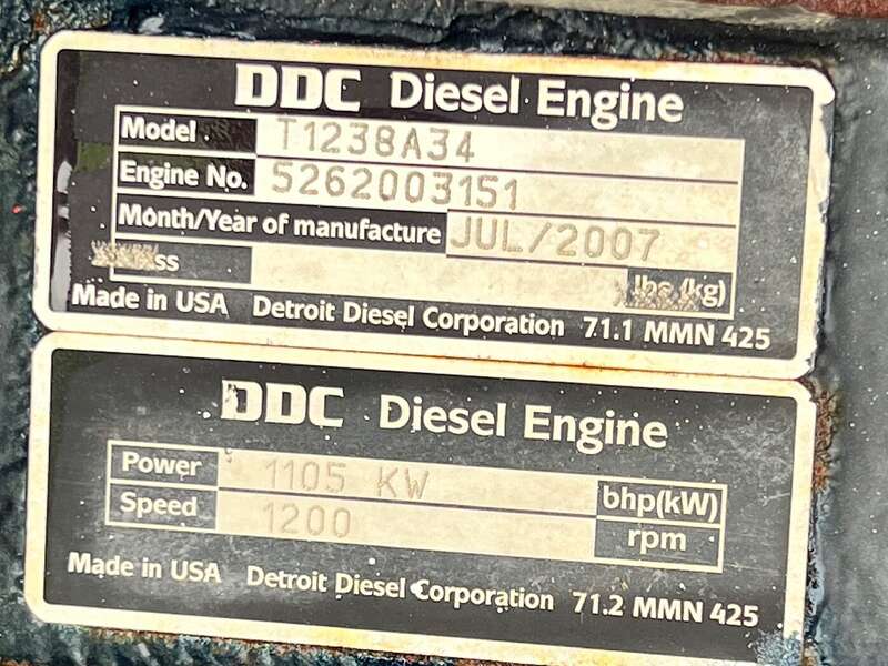 Used MTU 12V4000 Engine Core