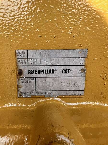 Used Caterpillar 3406C Diesel Engine