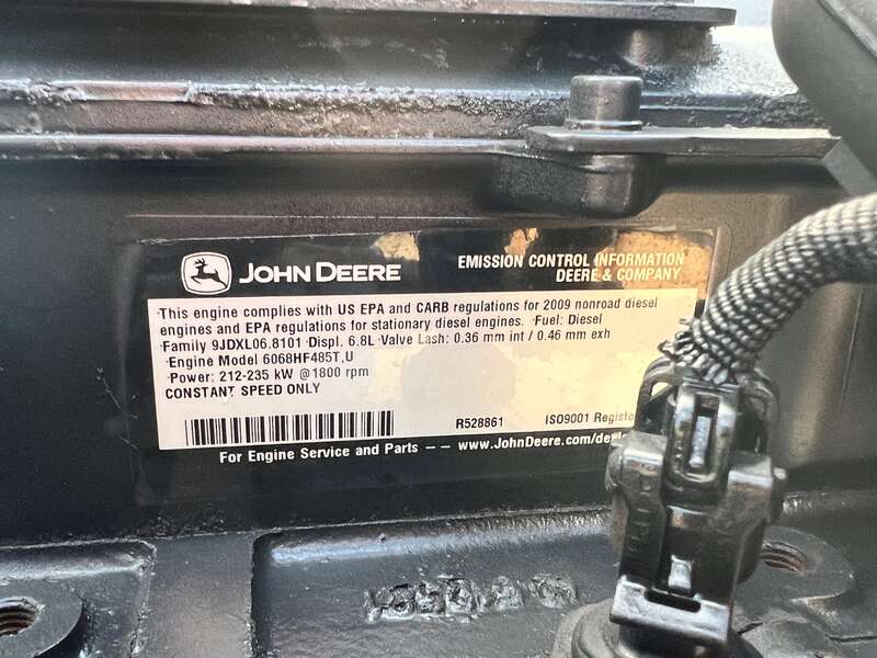 Used John Deere 6068HF485T Diesel Engine