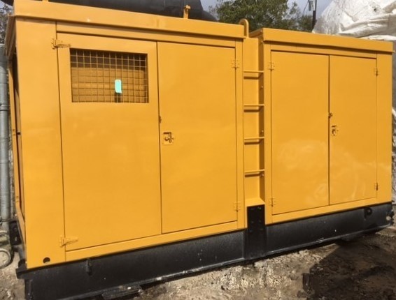 Refurbished Custom Power Houses Sound Enclosure 400kW Generator Enclosure