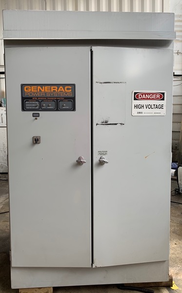 Used Generac 2000amp 277/480V Automatic Transfer Switch